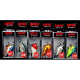 เหยื่อ Rapala Risto RAP  Rapala Floating เหยื่อ RAPALA RISTO 4CM. (RR4)