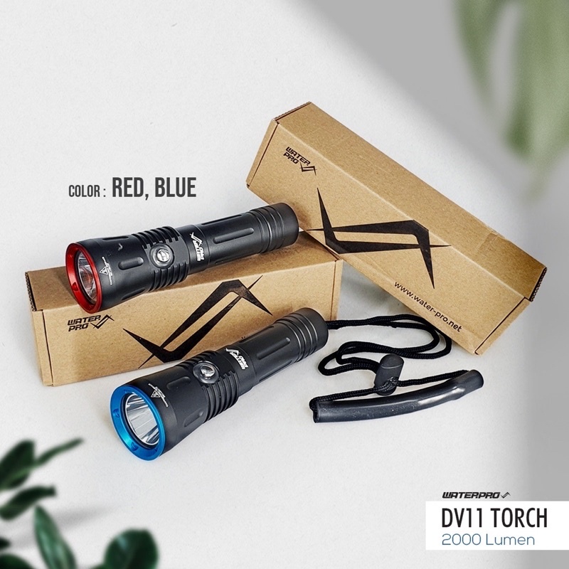 ภาพหน้าปกสินค้าไฟฉายดำน้ำ - Water Pro Diving Torch 2000 Lumen - รุ่น DV11 - IP68 จากร้าน waterpro.th บน Shopee