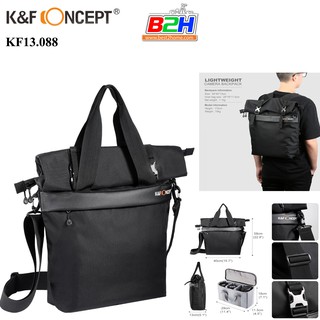 K&amp;F Concept 13.088 Large Shoulder Messenger Bag Multi-Function กระเป๋าสะพายสำหรับกล้อง