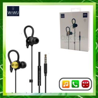 WIWU Earbuds 103 Earphones with Mic and Volume Control #ของแท้ ประกันศูนย์