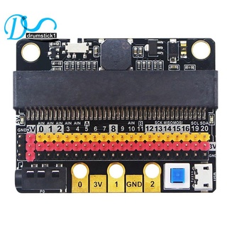 【ของแท้】แผ่นบอร์ดอะแดปเตอร์ แนวนอน สําหรับ Microbit Expansion Board IO BIT V2.0