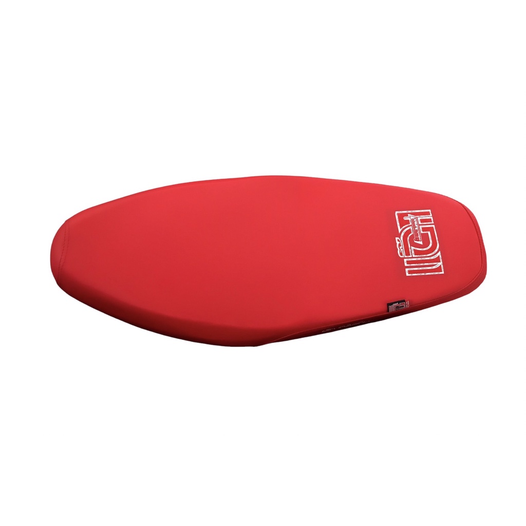 เบาะมอเตอร์ไซค์-wave-125-r-s-สีแดงสด-โลโก้เเอ๊ก