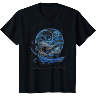 เสื้อยืด ผ้าฝ้าย พิมพ์ลาย The Last Airbender Katara Water สําหรับผู้ชาย