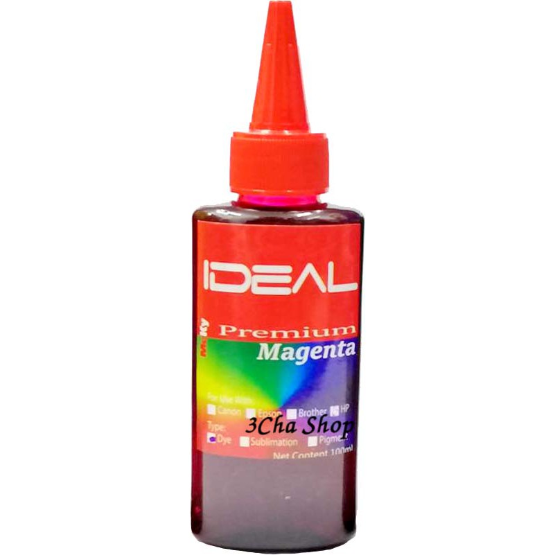 ส่งเร็ว-ideal-premium-หมึกเติม-100-ml-สุดคุ้ม-สำหรับ-epson-inkjet-ink-tank