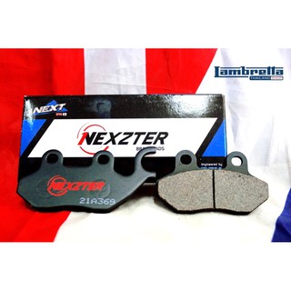 ผ้าเบรกหน้า Nexzter สำหรับ New Lambretta 125/200