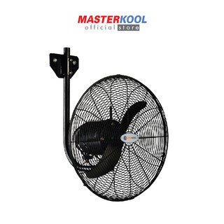 สินค้า Masterkool พัดลมอุตสาหกรรม รุ่น คูลท็อป  แบบแขวนผนัง 30 นิ้ว - สีดำ