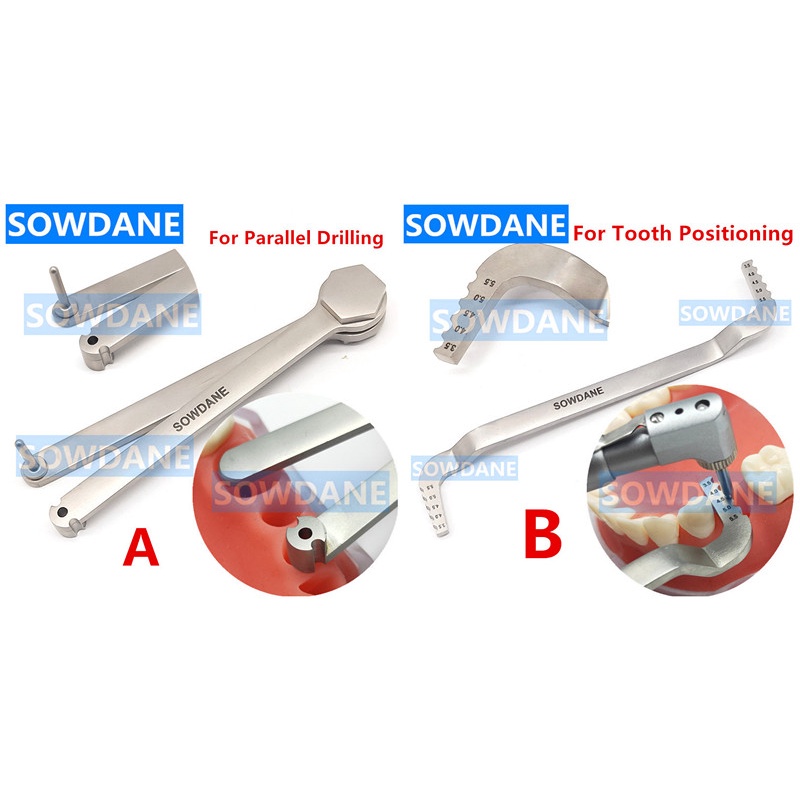 New Dental Gauge Ruler Implant Locating Surgical Guide Positioning ...