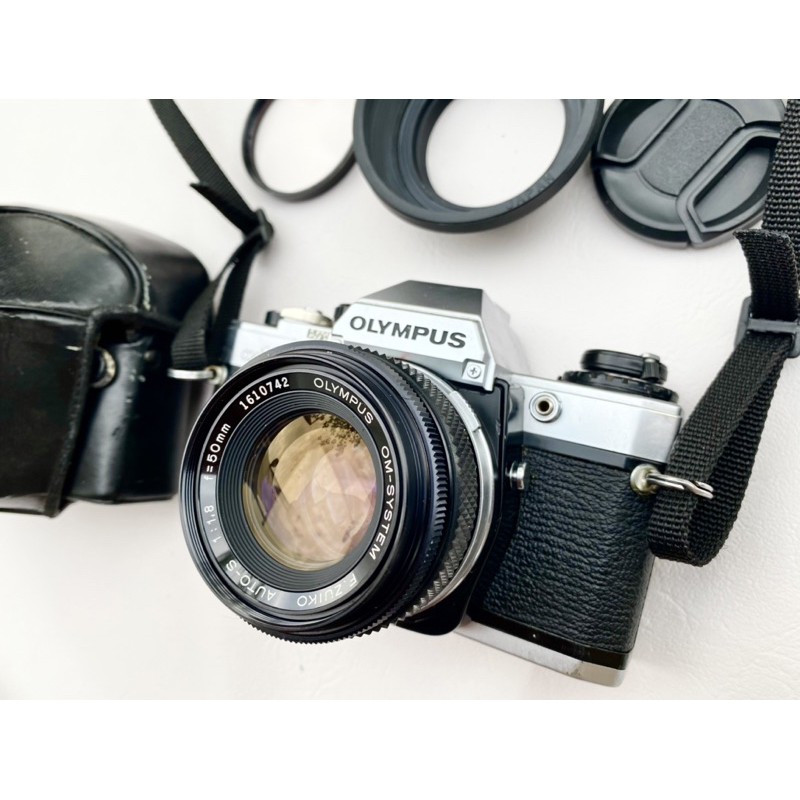 กล้องฟิล์ม-olympus-om10-พร้อมเลนส์