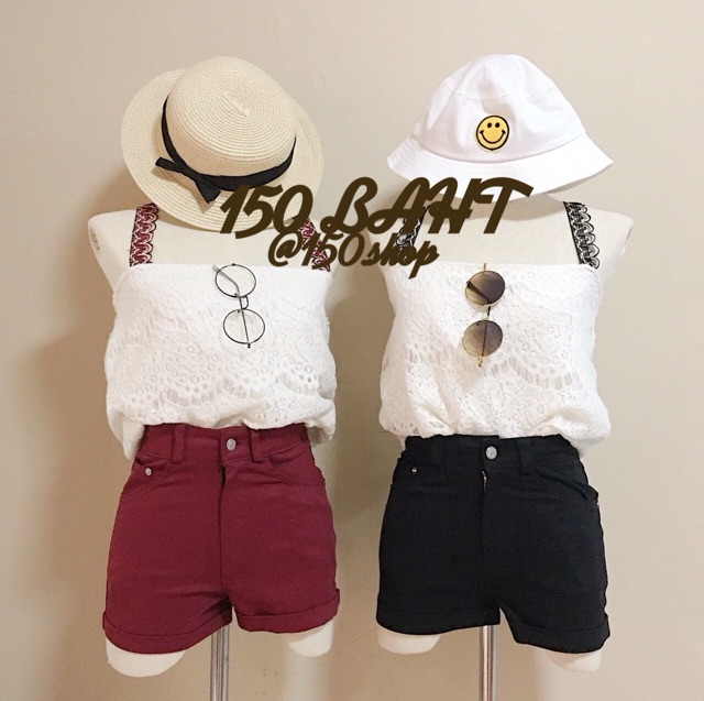 เสื้อเกาะอก-ผ้าลูกไม้เนื้อดี