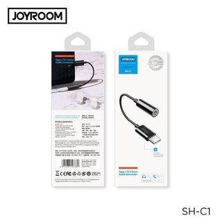 Joyroom SH-C1 Type C to 3.5mm Audio Converter Listen to Music/Support Calls (Note 10 ใช้ได้)​