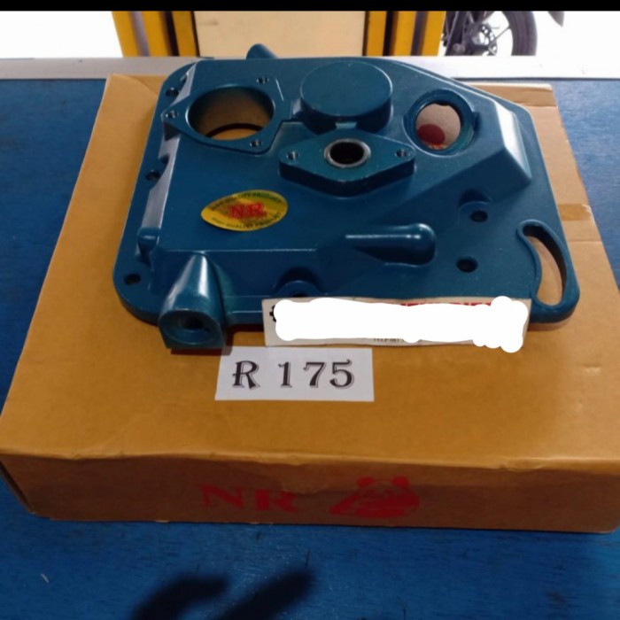 MESIN ฝาครอบปลอกเกียร์ Timing Gear Front Side Engine Block R175 R 175 ...