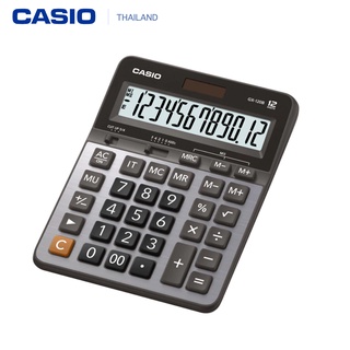 Casio GX-120B เครื่องคิดเลขตั้งโต๊ะ ประกันศูนย์ 2ปี ของแท้ 💯 เครื่องคิดเลขคาสิโอ 12หลัก  ของแท้ ของใหม่  เครื่องคิดเลข