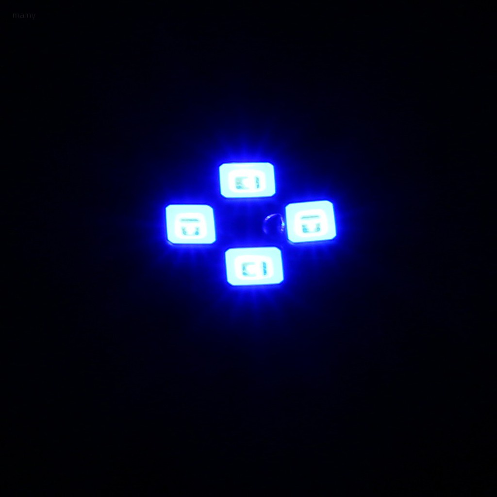 หลอดไฟ-led-t10-w5w-194-2825-4smd-สีฟ้า-10-ชิ้น