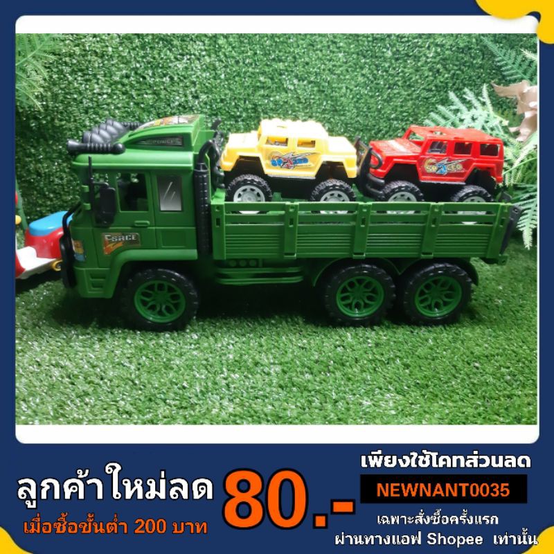 รถของเล่น-รถบรรทุกสิบล้อ-รถบรรทุก-รถลาน