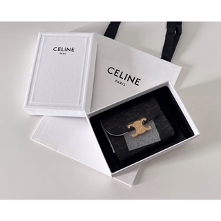 แท้💯New Celine Trifold Wallet