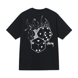 เสื้อยืดพิมพ์ลายแฟชั่น เสื้อยืด ลาย STUSSY FIRE DICE