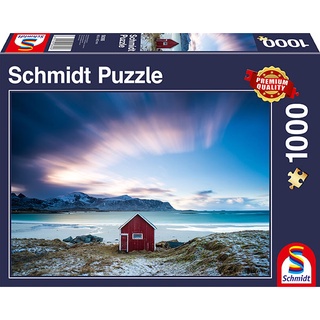 SCHMIDT: HUT AT THE ATLANTIC COAST (1000 Pieces) [Jigsaw Puzzle]