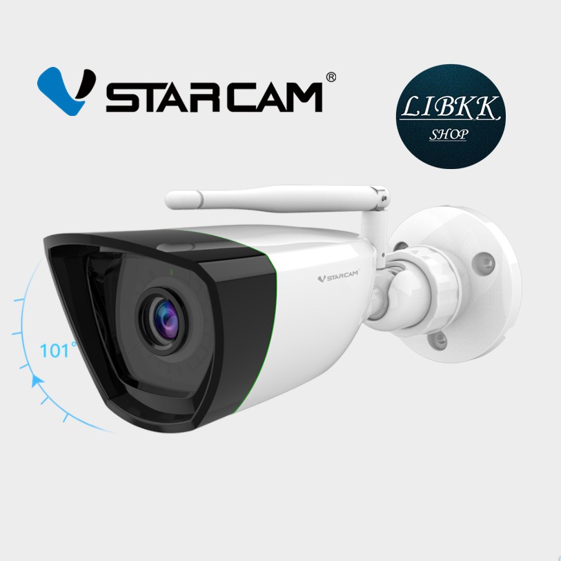 ภาพสินค้าVStarcam CS55 1296P Outdoor IP Camera กล้องวงจรปิดไร้สาย กล้องนอกบ้าน 3.0ล้านพิกเซล จากร้าน libkkshop บน Shopee ภาพที่ 1