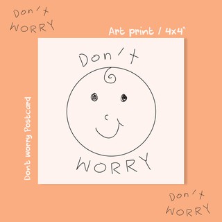 โปสการ์ด 🌝 Don’t worry Postcard 😊