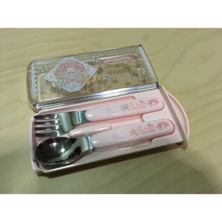 SALE!! ชุดช้อน-ส้อม Sanrio My Melody มือ1 ไม่เคยใช้