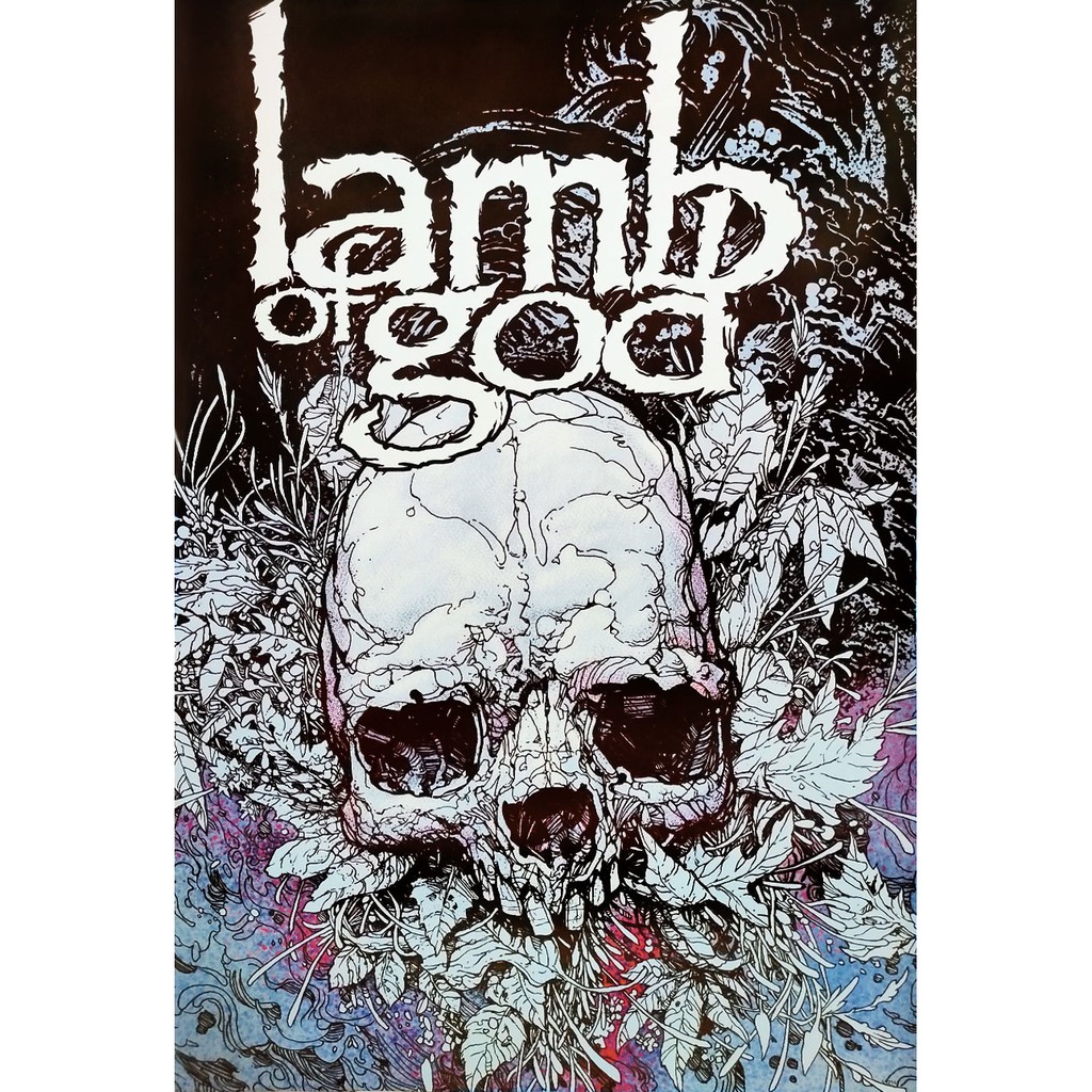 โปสเตอร์-รูปถ่าย-แลมบ์-ออฟ-ก็อด-lamb-of-god-poster-24-x35-inch-american-heavy-metal-band-v3