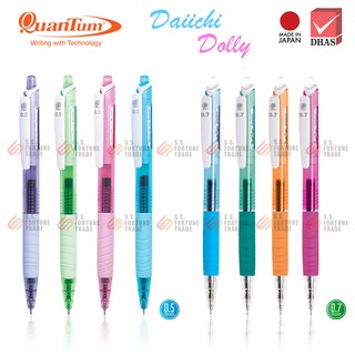 ภาพขนาดย่อของภาพหน้าปกสินค้าปากกาหมึกเจล Quantum รุ่น Daiichi Dolly 0.5มม. 0.7มม. จากร้าน ssfortunetrade บน Shopee