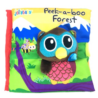หนังสือผ้า Peek-A-Boo Forest – Jollybaby