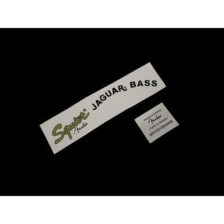โลโก้หัวกีตาร์ Squier Jaguar Bass