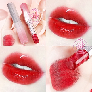 Kiss Beauty ลิป ลิปสติก ลิปสติกเนื้อครีม เนื้อสัมผัสเนียนนุ่ม สีสวย สดใสดุจคริสตัล ติดทนนาน ตลอดวัน