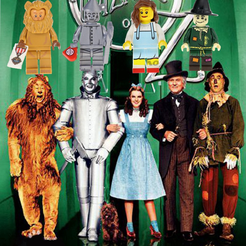 ฟิกเกอร์ตัวต่อ-รูปสัตว์-the-wizard-of-oz-ขนาดเล็ก-ของเล่นสําหรับเด็ก-ให้เป็นของขวัญวันเกิด