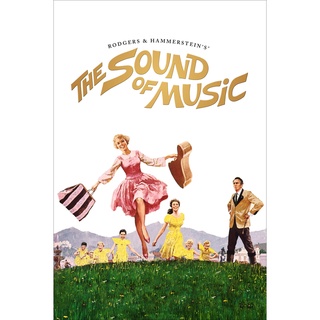 โปสเตอร์หนัง The Sound of Music มนต์รักเพลงสวรรค์ Movie Poster ภาพติดผนัง ตกแต่งบ้าน รูปติดห้อง ของสะสม ร้านคนไทย