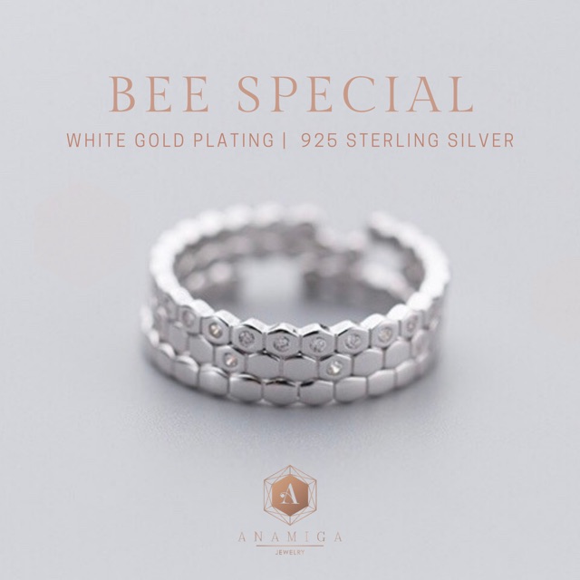 bee-special-ring-เซ็ทแหวน-3วง-ใส่ซ้อนกัน