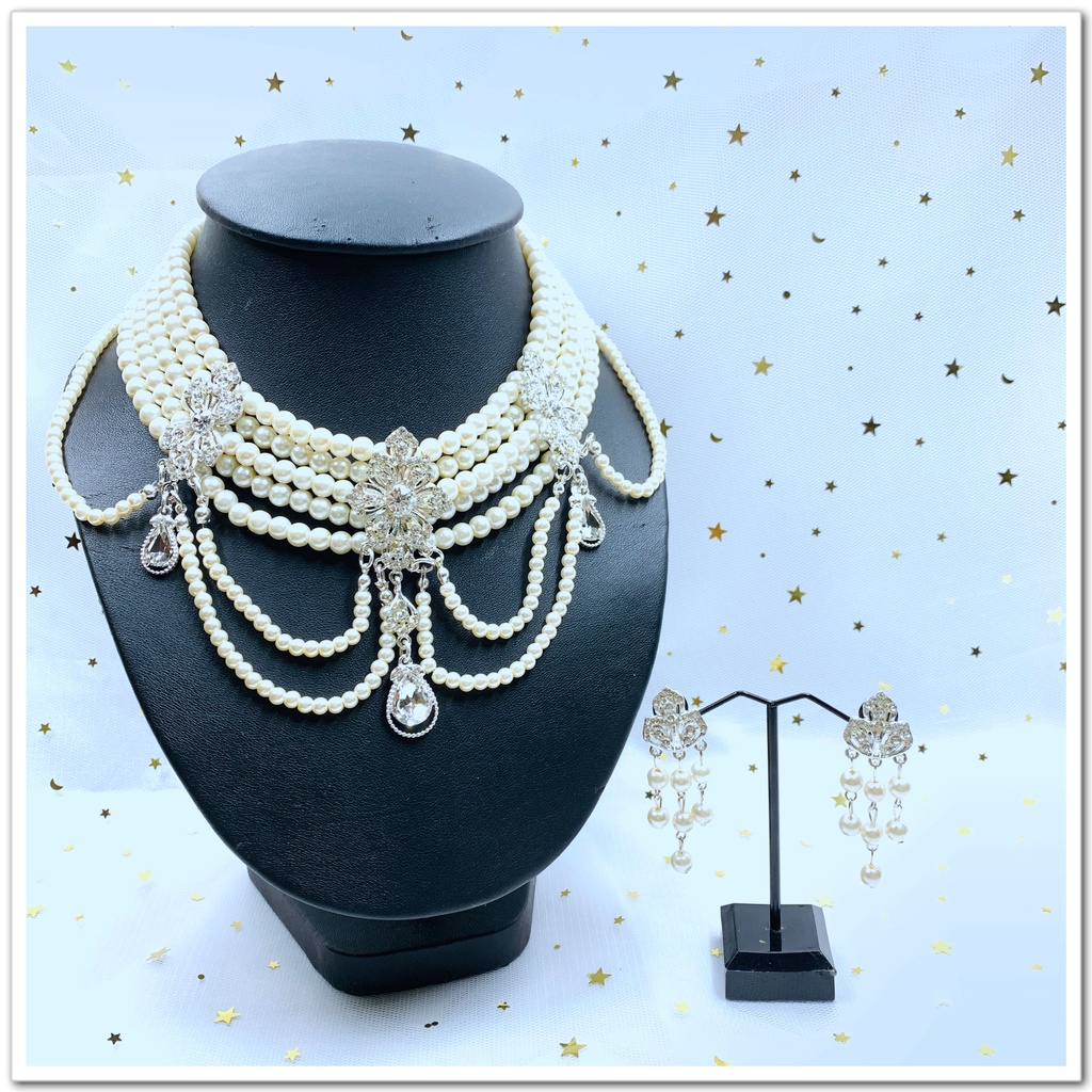 Embellished Jewellery Set For - 6099