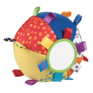 Loopy Loops Ball by Playgro ลูกบอลชวนคลาน มหัศจรรย์ ของเล่นเขย่า มีเสียง สีสันสดใส