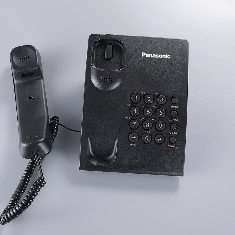 ภาพสินค้าPanasonic เครื่องโทรศัพท์ KX-TS500MX โทรศัพท์บ้านแบบตั้งโต๊ะ โทรศัพท์บ้าน ออฟฟิศ ไม่มีแบตเตอรี่เสียบและเล่น จากร้าน tk27ofuddm บน Shopee ภาพที่ 5