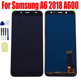 For Samsung Galaxy A6 2018 LCD Display A600 A600F A600FN LCD Panel Matrix Module Touch Screen Panel Digitizer Sensor Ass