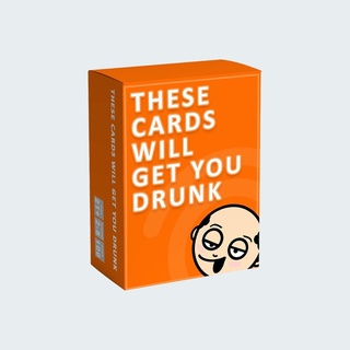 ภาพหน้าปกสินค้าThese Cards Will Get You Drunk - Fun Drinking Game Cards Board Game Get-together Party Cards ที่เกี่ยวข้อง