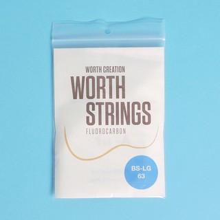 Worth BS-LG Brown Ukulele Strings - Double Packสายอูคูเลเล่ ยี่ห้อเวิร์ท สีน้ำตาล