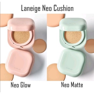 สินค้า exp.2026 แท้ มี2สูตร LANEIGE Neo Cushion ลาเนจคุชชั่นสูตรใหม่ รุ่น Matte และ glow