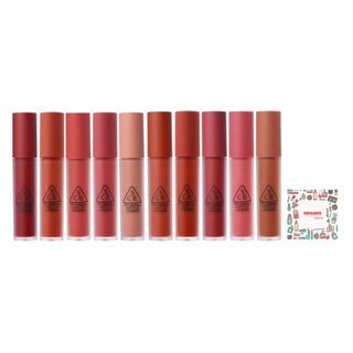 3CE Soft Lip Lacquer (Explicit, Ordinary Red, Perk Up, Neutral Avenue, Define This, Shawty, Imposing, Null Set, Tawny)