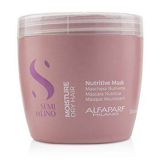 Alfaparf Nutritive mark - Moisture for very dry hair 500ml มาร์ค เข้มข้น สูตรเหมาะสำหรับ ผมดัด ที่แห้งกรอบ แห้งเสีย แตกปลาย ไร้น้ำหนัก ผมที่เจอมลภาวะ