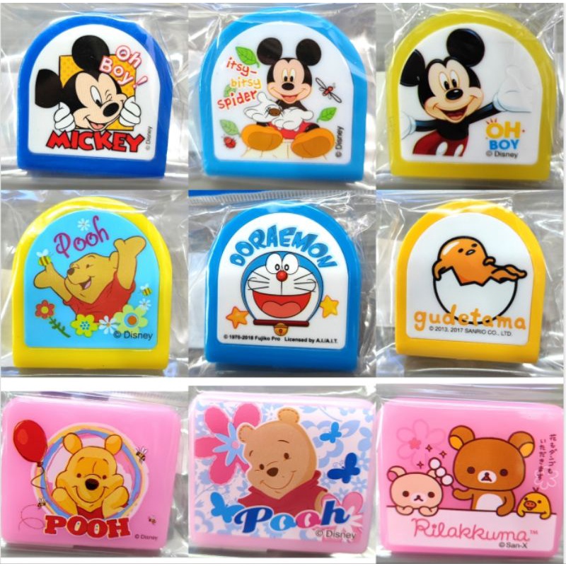 ตัวหนีบพลาสติก-คลิปหนีบ-ลายการ์ตูนลิขสิทธิ์-disney-sanrio