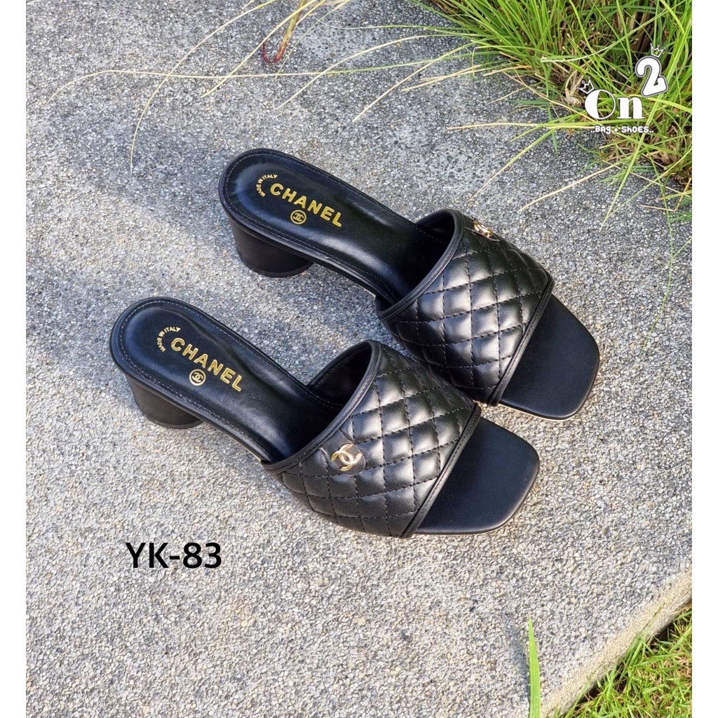 yk-83-รองเท้าส้นสูง-หนังนิ่ม-แมทซ์กับชุดไหนก้อได้ลุคส์ที่ดูหรูหรา