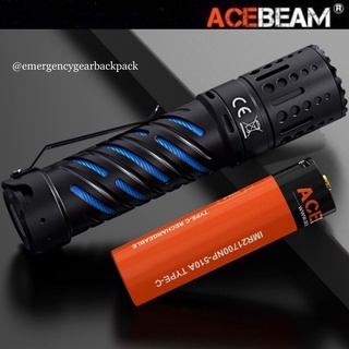 สินค้า ACEBEAM E70-AL 4600LMS 240M EDC Flashlight