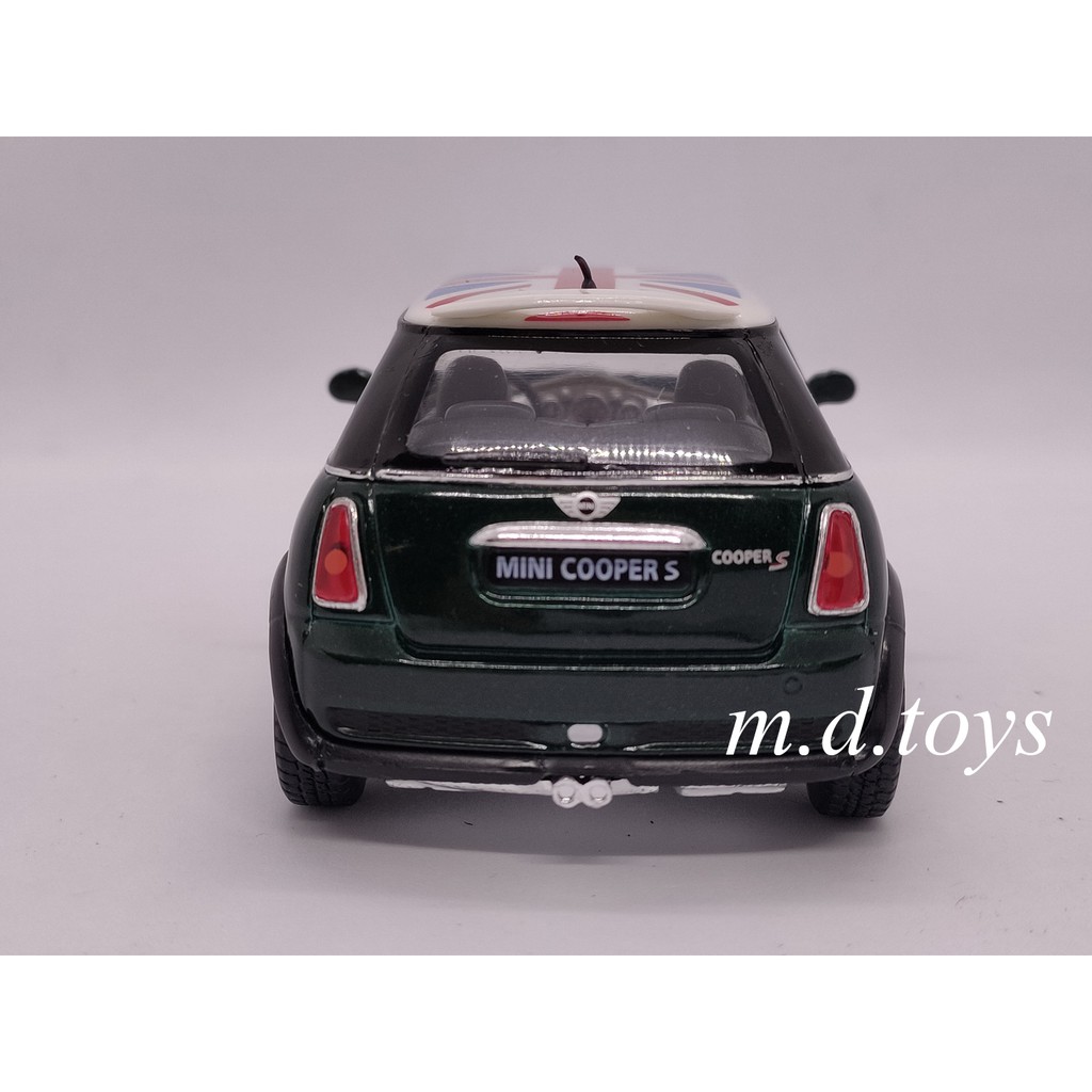 ภาพสินค้ารถโมเดลเหล็ก Mini Cooper S w flag printing จากร้าน m.d.toys บน Shopee ภาพที่ 5