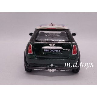 ภาพขนาดย่อของภาพหน้าปกสินค้ารถโมเดลเหล็ก Mini Cooper S w flag printing จากร้าน m.d.toys บน Shopee ภาพที่ 5