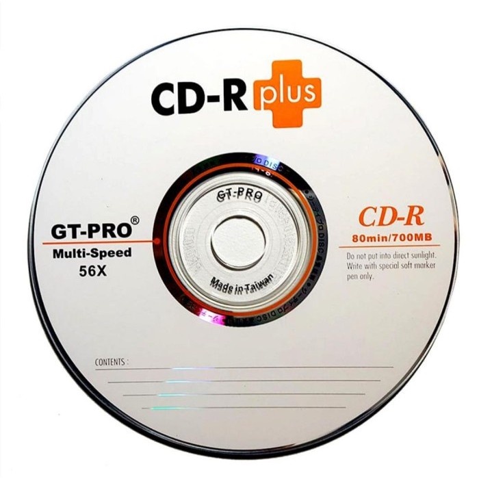 Cd-r PLUS GT PRO 56X/ 80MIN/700MB/10 ชิ้น | Shopee Thailand