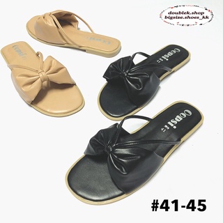 169 บาท...พร้อมส่ง !!! แตะสวม หน้าโบว์ ไซส์ใหญ่ 41-45