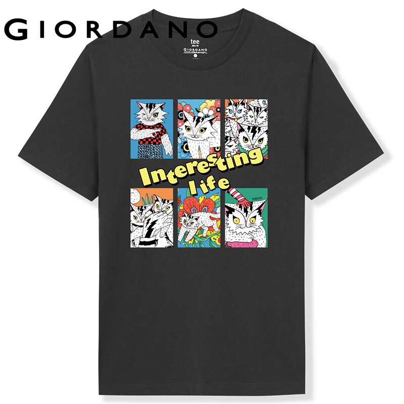 giordano-men-t-shirts-ribbed-crewneck-short-sleeves-t-shirts-printing-stylish-t-shirts-jayoto-series