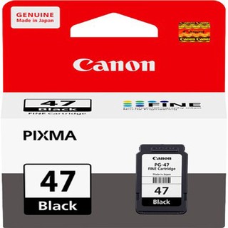 ตลับ   CANON PG-47BK For Canon : Pixma E400 E480